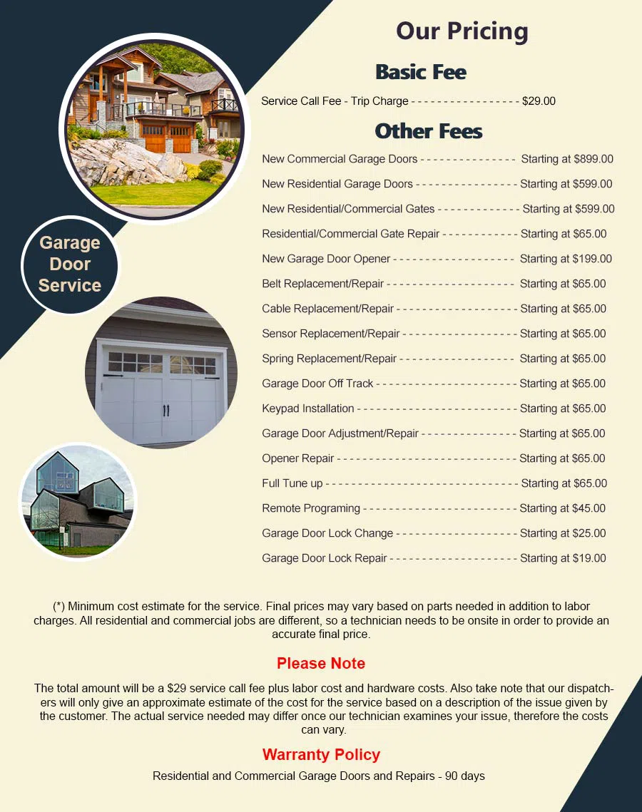 Garage Doors Store Repairs Lewisville, TX 972-439-9892